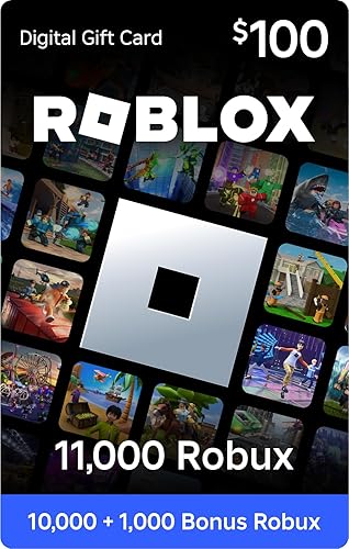 Roblox Digital Gift Card - 11,000 Robux [Includes Exclusive Virtual Item] [Digital Code]