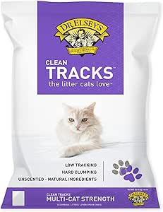 Dr. Elsey's® Clean Tracks Clumping Clay Cat Litter 40 lb. Bag