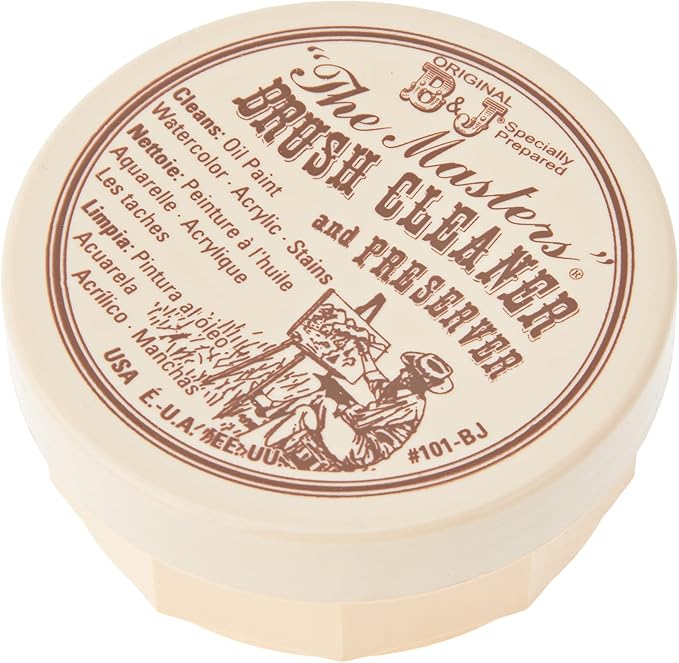 General Pencil Company The Masters Brush Cleaner & Preserver 2.5 0z.