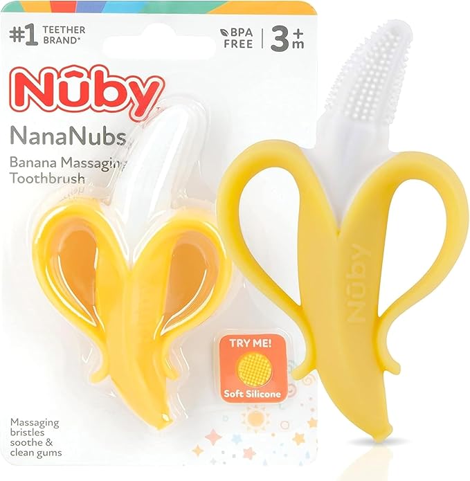 Nuby Nananubs Banana Massaging Teether