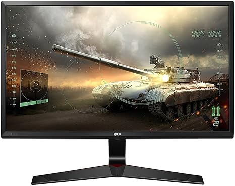 LG 27MP59G-P Gaming Monitor 27” Full HD (1920x1080) IPS Display, 1ms Blur Reduction, AMD FreeSync, On Screen Control - Black