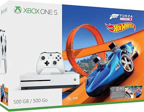 Xbox One S 500GB Console - Forza Horizon 3 Hot Wheels Bundle [Discontinued]