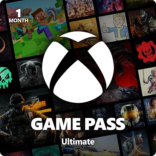 Xbox Game Pass Ultimate ¨C 1 Month Membership ¨C Xbox Series X|S, Xbox One, Windows, Cloud Gaming Devices [Digital Code]