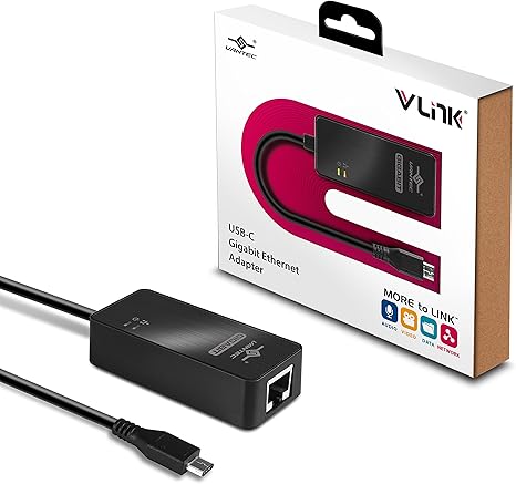 VLink USB-C Gigabit Ethernet Adapter (CB-CU300GNA)