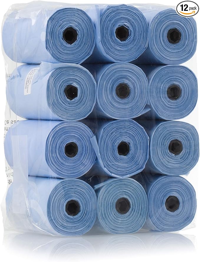 Ubbi On The Go Waste Disposal Bags Refills Value Pack, Lavender Scented, 12 Roll Refills, Baby On The Go Essentials