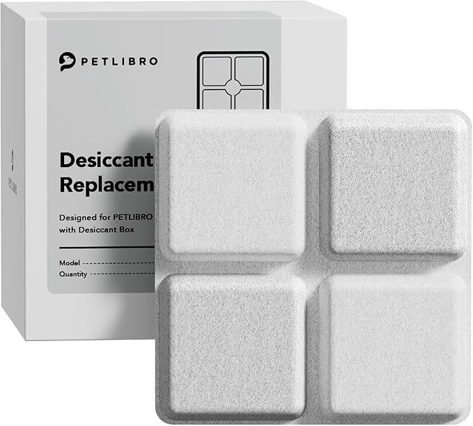 PETLIBRO Pet Food Desiccant Bag, 6 Packs Upgrade Desiccant Packets Keep Cat Food & Dog Food Dry and Fresh, Suitable Automatic Cat Feeder Model PLAF001, PLAF002, PLAF101, PLAF005, PLAF006